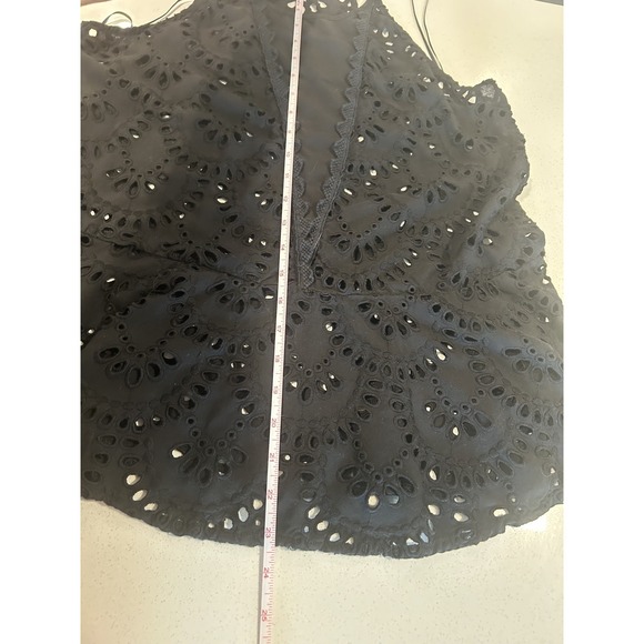 Free People Top Intimately Starry Eyelet Tank Size Large - Picture 7 of 9